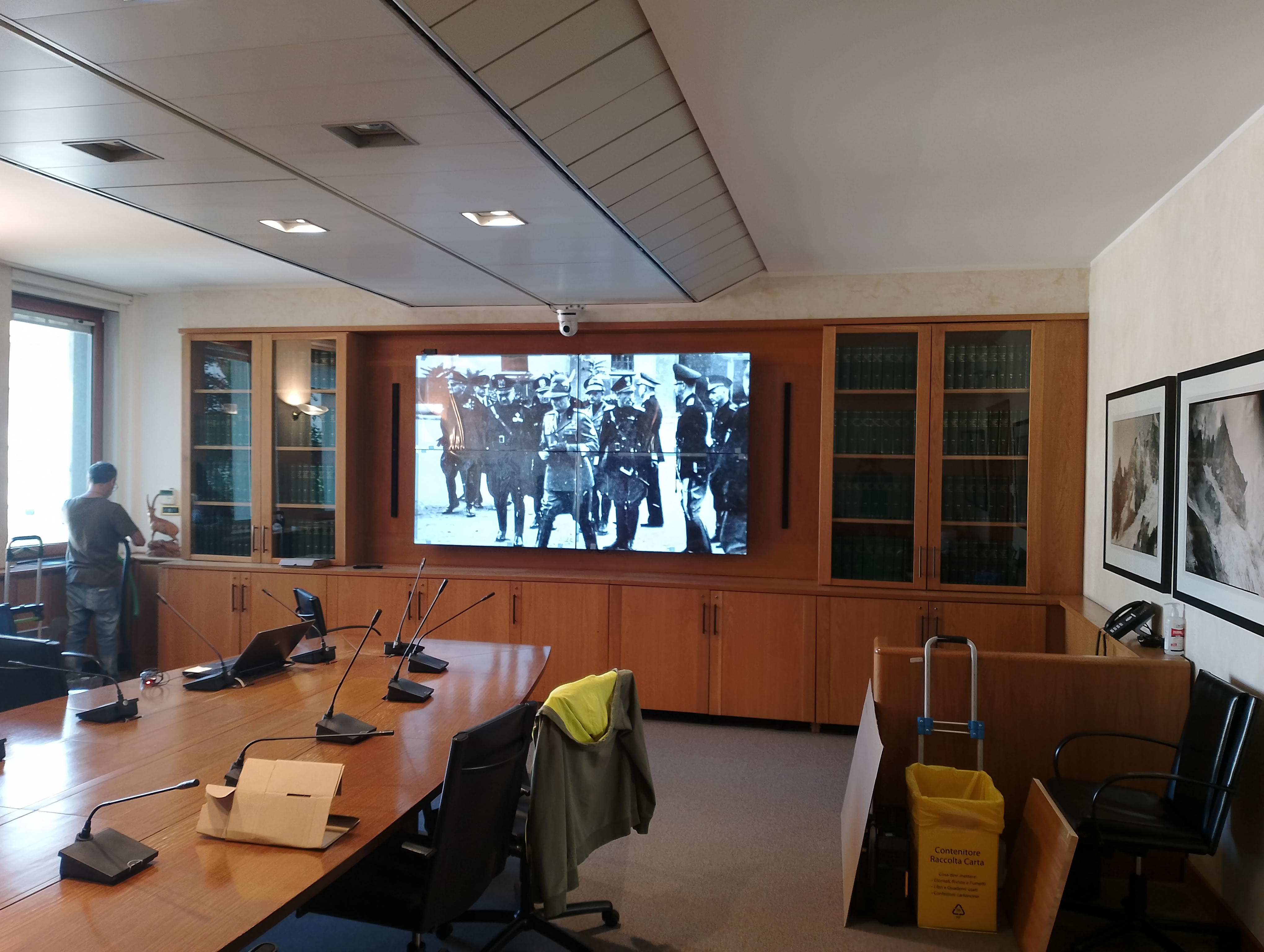 Sala commissioni del Consiglio Regionale Valle d’Aosta
